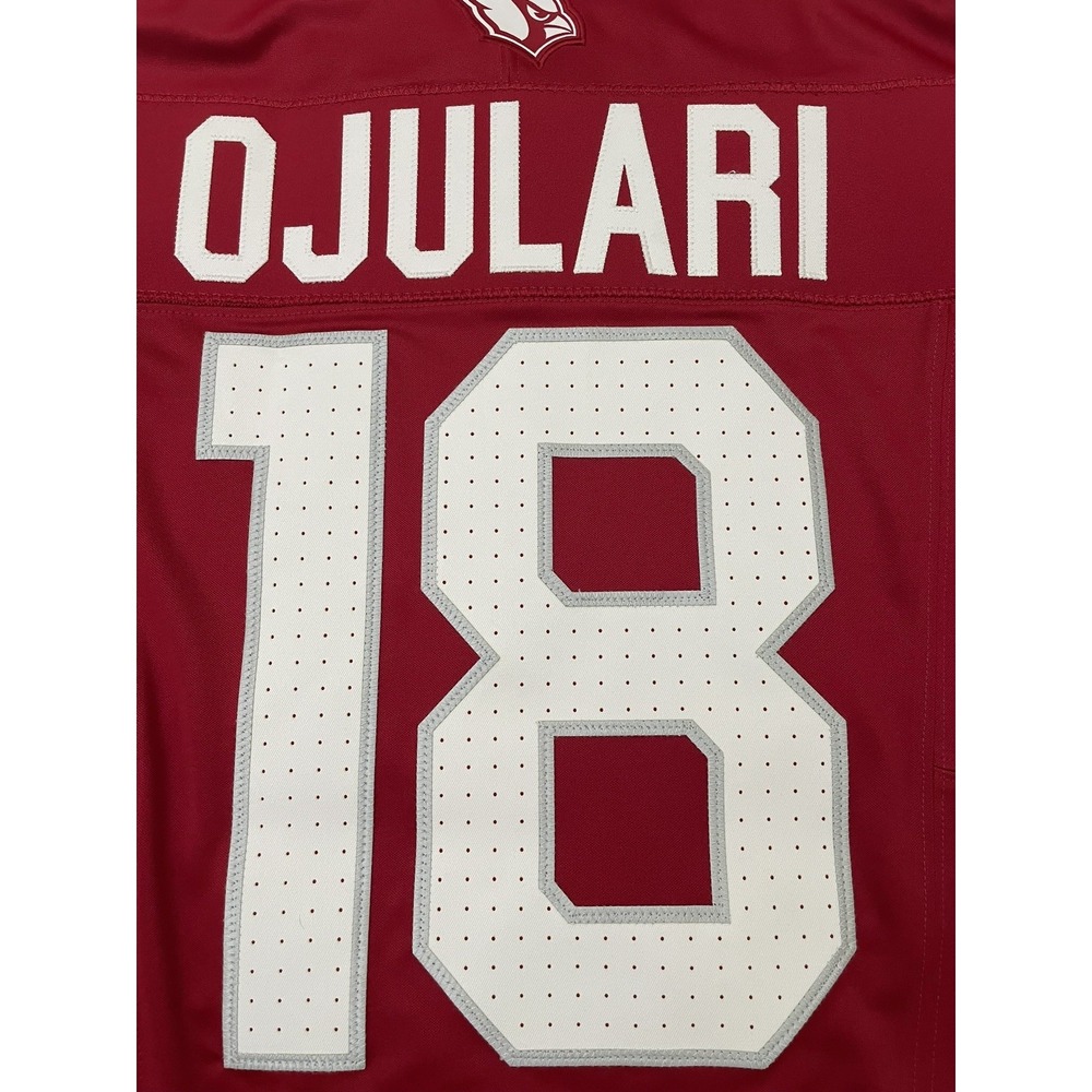 NEW Arizona Cardinals BJ Ojulari Nike Jersey‎ Medium #18 Red Stitched On Field - Picture 3 of 14